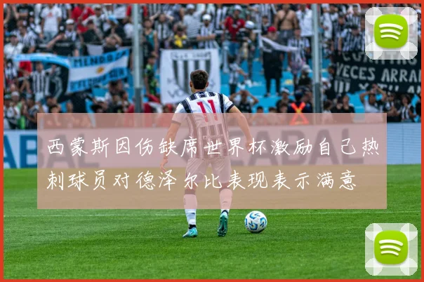 西蒙斯因伤缺席世界杯激励自己热刺球员对德泽尔比表现表示满意