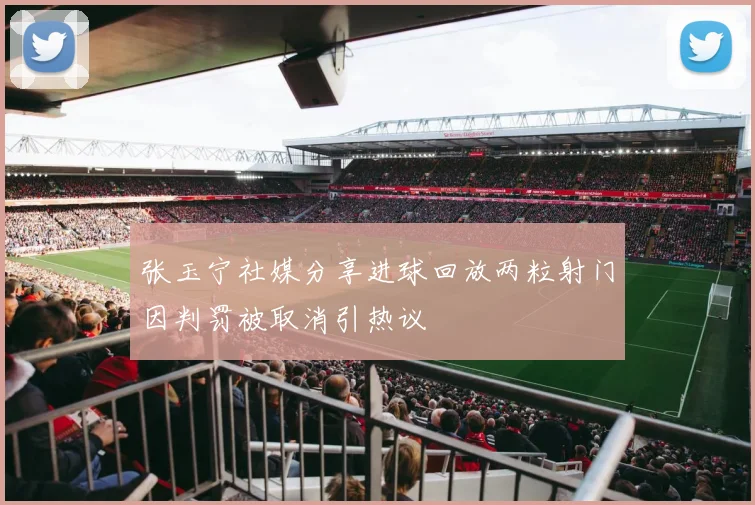 张玉宁社媒分享进球回放两粒射门因判罚被取消引热议
